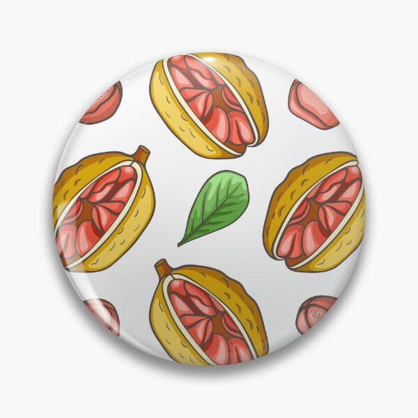 Item preview, Cacao Pod and Green Leaf Pattern – Organic Nature T-shirt designed and sold by FestivityFinds.