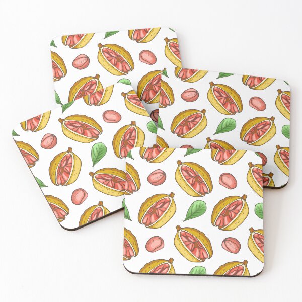 Item preview, Cacao Pod and Green Leaf Pattern – Organic Nature T-shirt designed and sold by FestivityFinds.