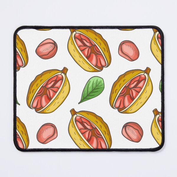 Item preview, Cacao Pod and Green Leaf Pattern – Organic Nature T-shirt designed and sold by FestivityFinds.