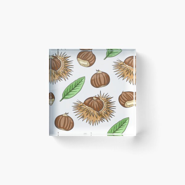 Item preview, Hazelnut and Green Leaf Pattern – Organic Nature T-shirt designed and sold by FestivityFinds.