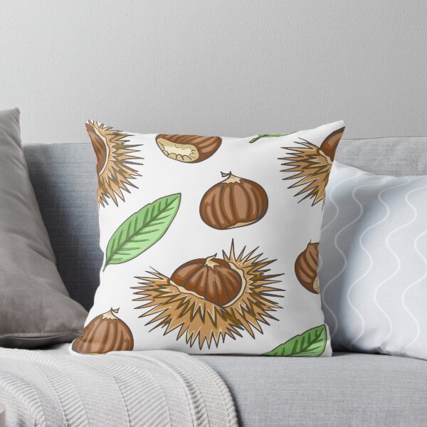 Item preview, Hazelnut and Green Leaf Pattern – Organic Nature T-shirt designed and sold by FestivityFinds.