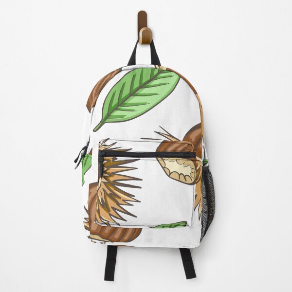 Item preview, Hazelnut and Green Leaf Pattern – Organic Nature T-shirt designed and sold by FestivityFinds.