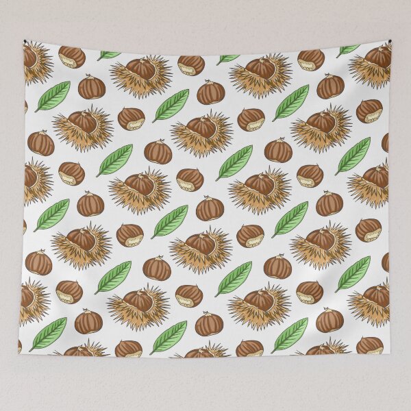 Item preview, Hazelnut and Green Leaf Pattern – Organic Nature T-shirt designed and sold by FestivityFinds.