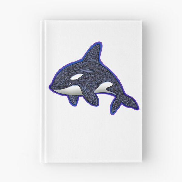 Item preview, Killer Whale (Orca) line art drawing designed and sold by DaveDanchuk.
