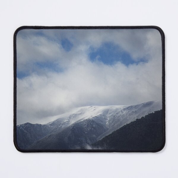 Item preview, Snowy Peaks Under Cloudy Sky designed and sold by Joy Watson - Natural Light Photography .