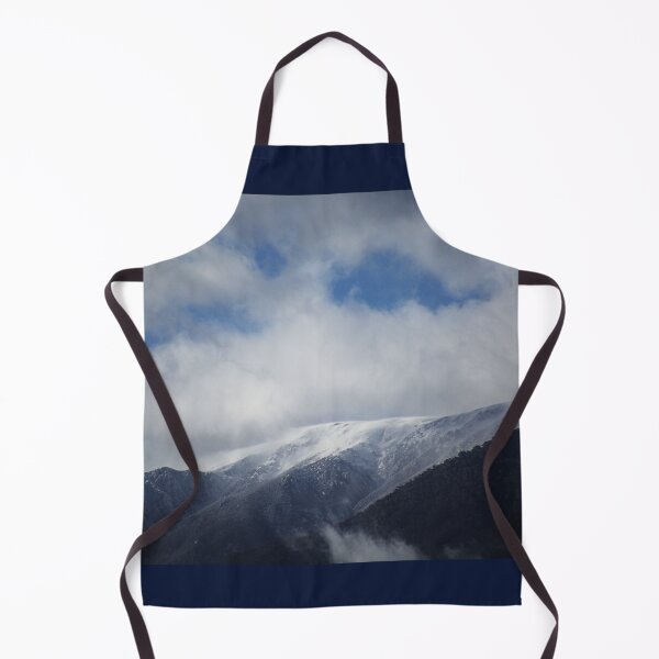 Item preview, Snowy Peaks Under Cloudy Sky designed and sold by Joy Watson - Natural Light Photography .