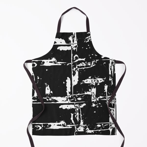 Item preview, Abstract Black and White Grunge Grid – Modern Minimalist Industrial Wall Art designed and sold by FestivityFinds.