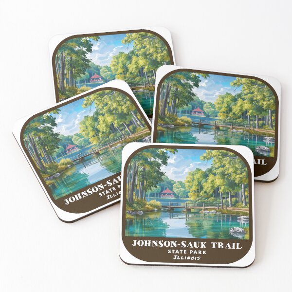 Item preview, Vintage Johnson Sauk Trail State Park (Illinois State Park) designed and sold by RabbitK.