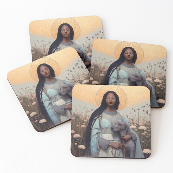 Item preview, Saint Quiteria designed and sold by SanctifiedSouls.