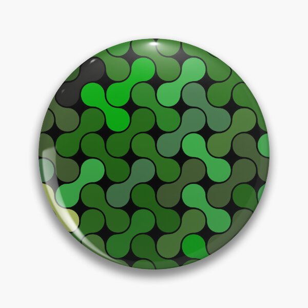 Item preview, Geometric Green Gradient Pattern – Modern Abstract Laptop Skin designed and sold by FestivityFinds.