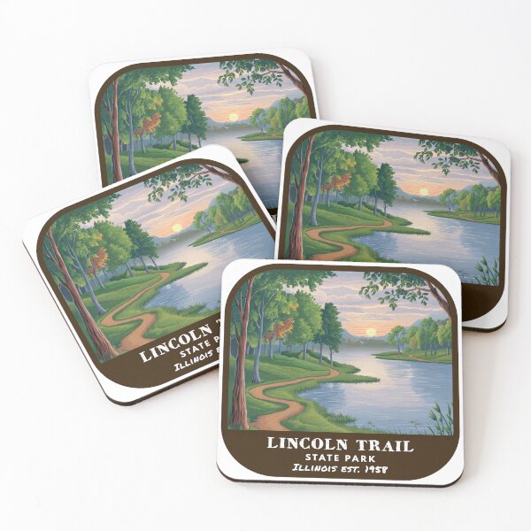 Item preview, Vintage Lincoln Trail State Park (Illinois State Park) designed and sold by RabbitK.