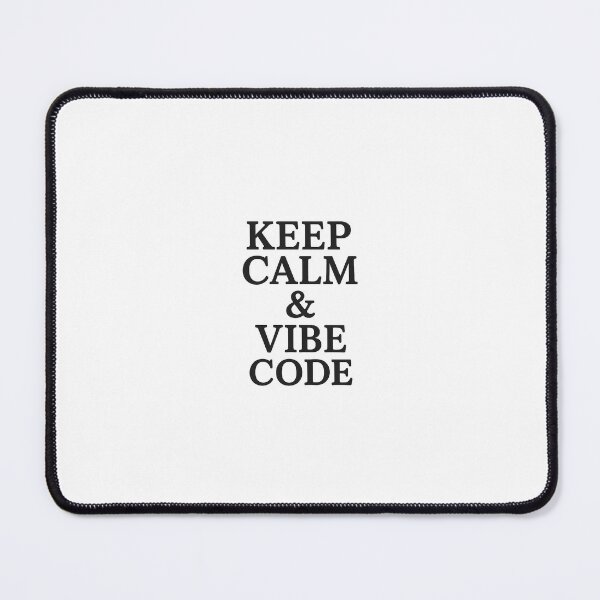 Item preview, Keep Calm & Vibe Code designed and sold by Programming Jokes.