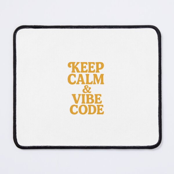 Item preview, Keep Calm & Vibe Code designed and sold by Programming Jokes.
