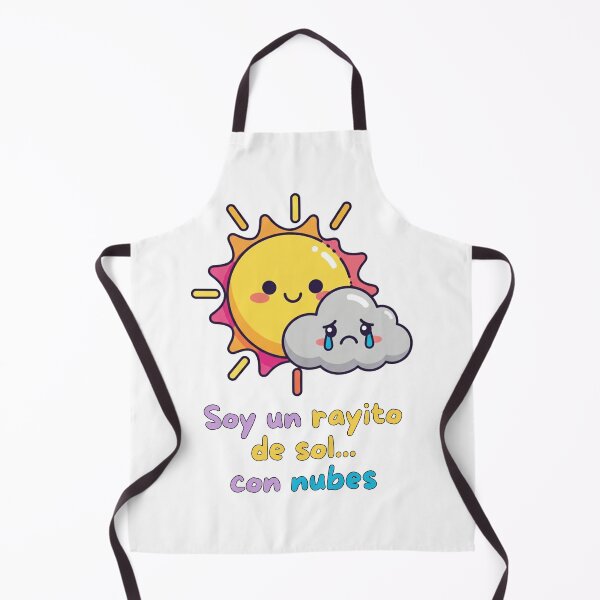Item preview, I am a Ray of Sunshine with Kawaii Clouds and Sad Cloud designed and sold by DibuHumor.