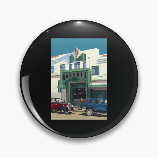Item preview, Art Deco Napier Masonic Hotel designed and sold by parcoaguel.