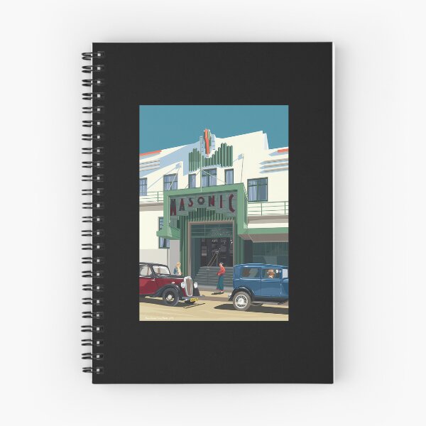 Item preview, Art Deco Napier Masonic Hotel designed and sold by parcoaguel.