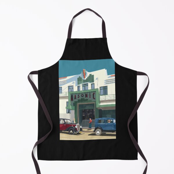 Item preview, Art Deco Napier Masonic Hotel designed and sold by parcoaguel.