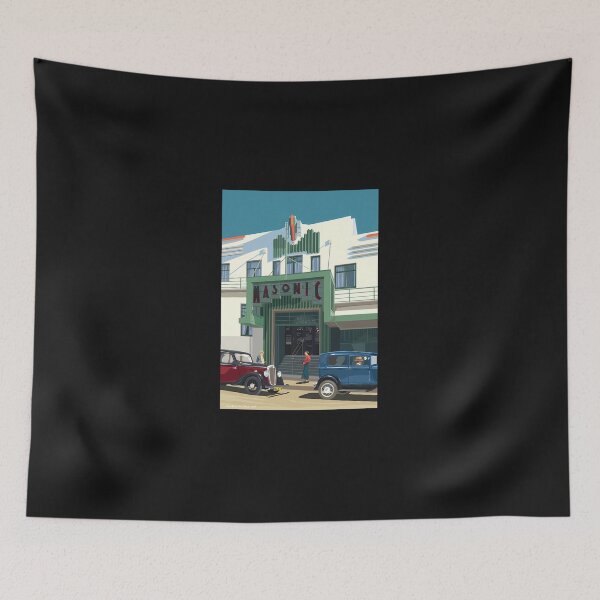 Item preview, Art Deco Napier Masonic Hotel designed and sold by parcoaguel.
