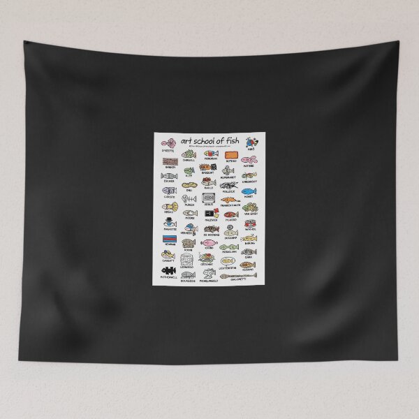Item preview, Art School Of Fish (Composite) designed and sold by alperndatsong.