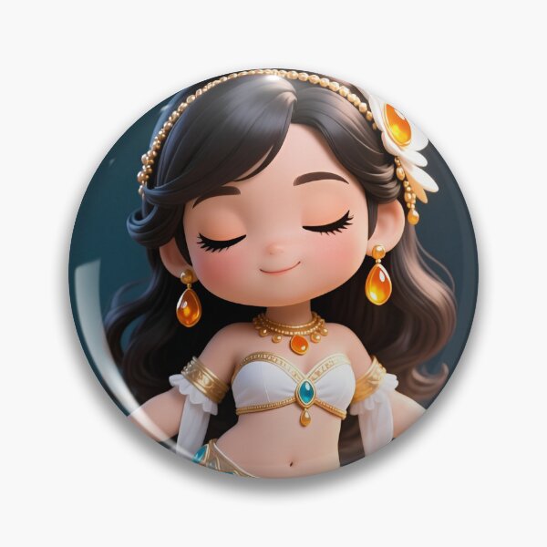 Item preview, Charming Belly Dancer in White designed and sold by Alexander Butler.