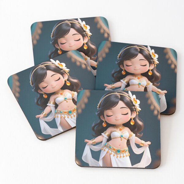Item preview, Charming Belly Dancer in White designed and sold by Alexander Butler.