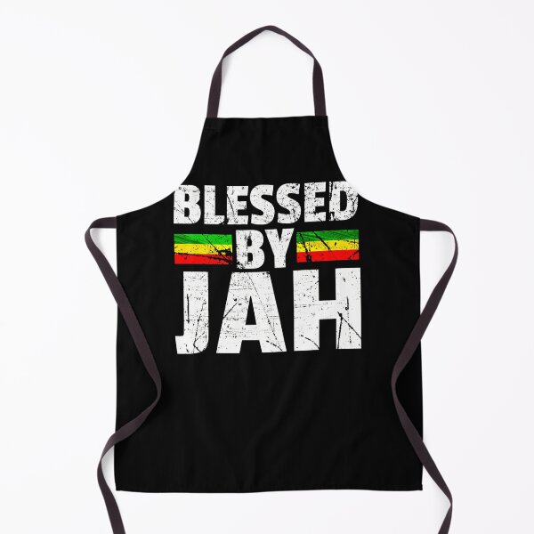 Item preview, Blessed By Jah Rasta Reggae Graphic Gift Jah Bless Print designed and sold by mallakle.