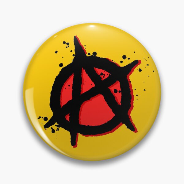Item preview, Anarchy- caution yellow designed and sold by ZER0XMACHINE.