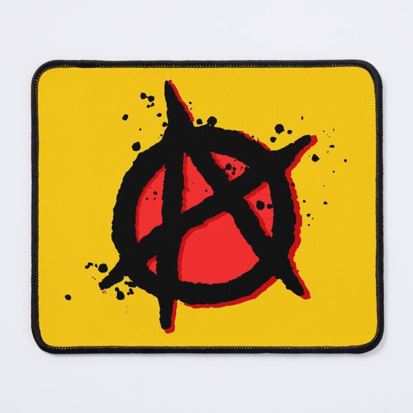 Item preview, Anarchy- caution yellow designed and sold by ZER0XMACHINE.