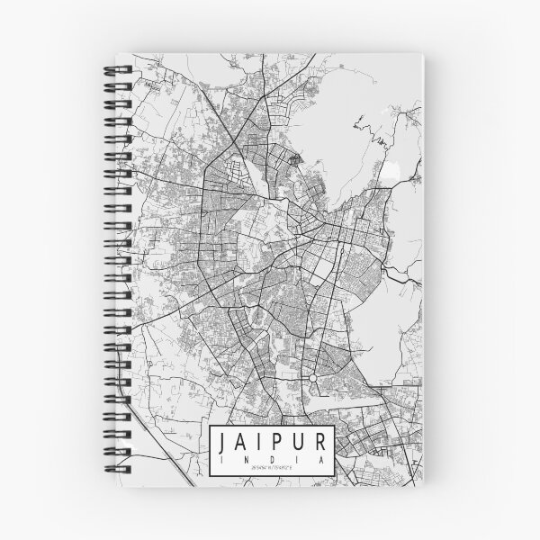 Item preview, Jaipur City Map of Rajasthan, India - Light designed and sold by deMAP.