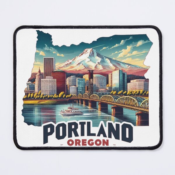 Item preview, Portland Oregon - Travel Art designed and sold by HaydenMillepied.