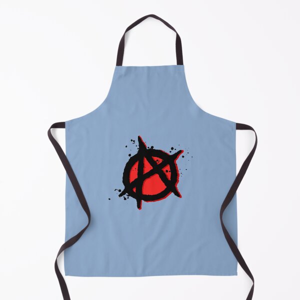 Item preview, Anarchy!- blue gray background designed and sold by ZER0XMACHINE.