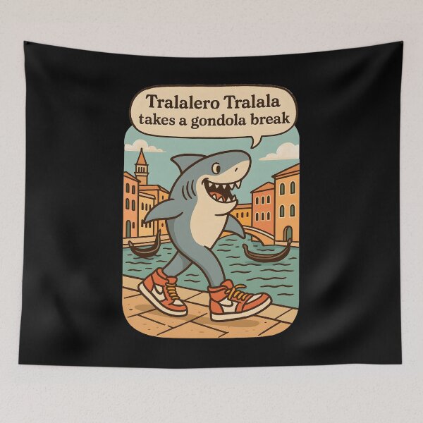 Item preview, Italian Brainrot Shark designed and sold by TheDuckprints.