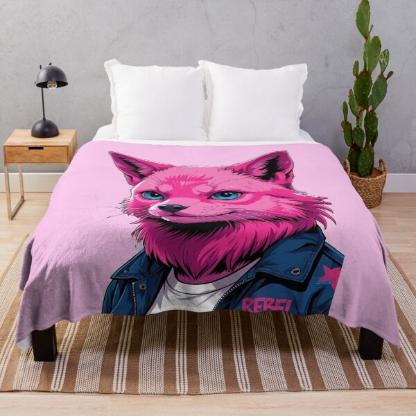 Item preview, Surreal Pink Fox designed and sold by The Pink Rebel.