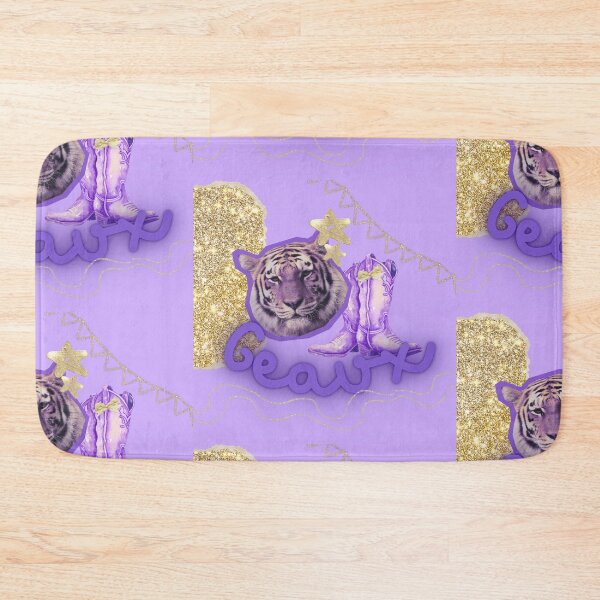 Item preview, Geaux purple and gold tiger designed and sold by alejapetit.
