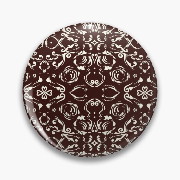Item preview, Batik Floral Swirl Pattern – Vintage Art Design Laptop Skin designed and sold by FestivityFinds.