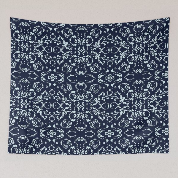 Item preview, Traditional Batik Floral Swirl Pattern – Vintage Art Design Laptop Skin designed and sold by FestivityFinds.
