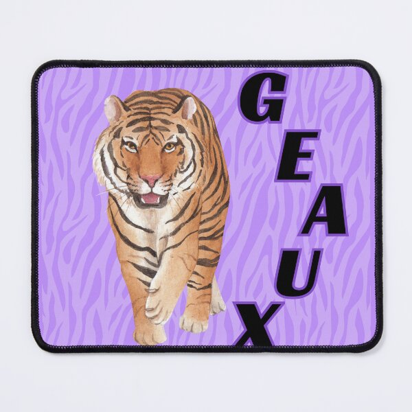 Item preview, Geaux purple and gold tiger designed and sold by alejapetit.
