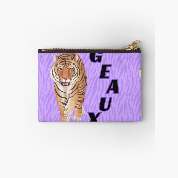 Item preview, Geaux purple and gold tiger designed and sold by alejapetit.