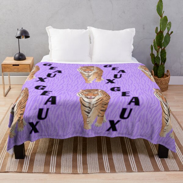 Item preview, Geaux purple and gold tiger designed and sold by alejapetit.