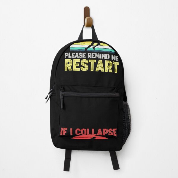 Item preview, Collapse? Just Restart! designed and sold by InkSpireSport.