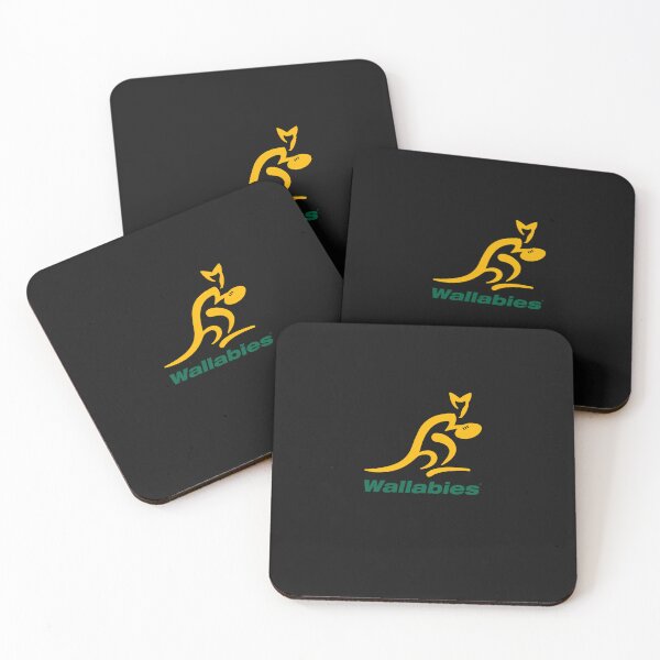 Item preview, Australia Rugby Wallabies Yellow Wallaby designed and sold by papaymervin.