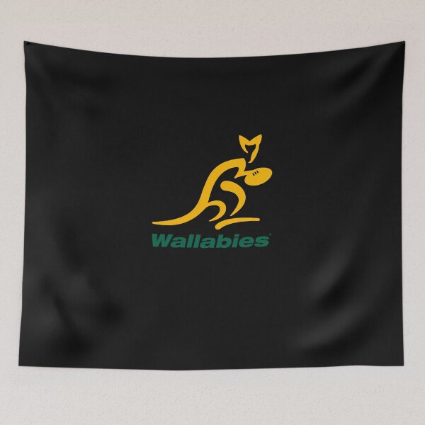 Item preview, Australia Rugby Wallabies Yellow Wallaby designed and sold by papaymervin.