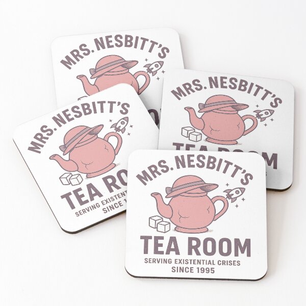 Item preview, Mrs. Nesbitt’s Tea Room – Serving Existential Crises Since 1995 designed and sold by Zippitydodads.