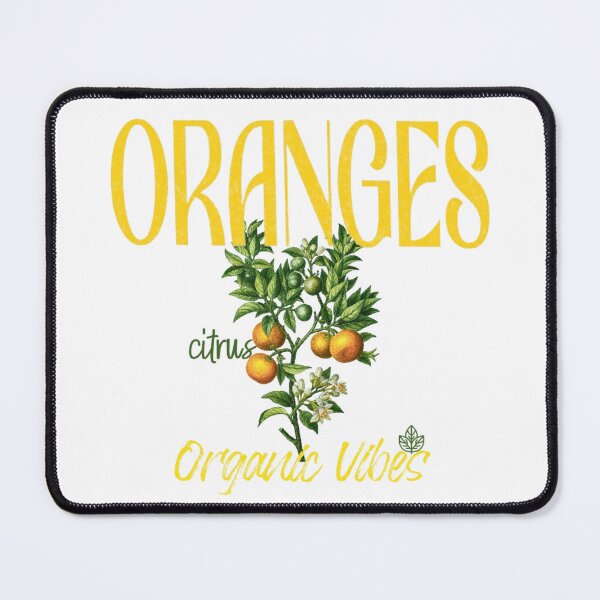Item preview, Vintage Oranges Organic Vibes Citrus Fruit Text designed and sold by DivineHaven.