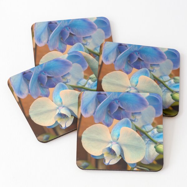 Item preview, Blue/Violet and White Orchids designed and sold by Heather Cox.