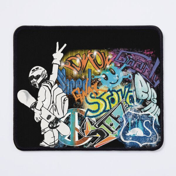 Item preview, Peace out snowboarder and graffiti designed and sold by Retired Esquire .