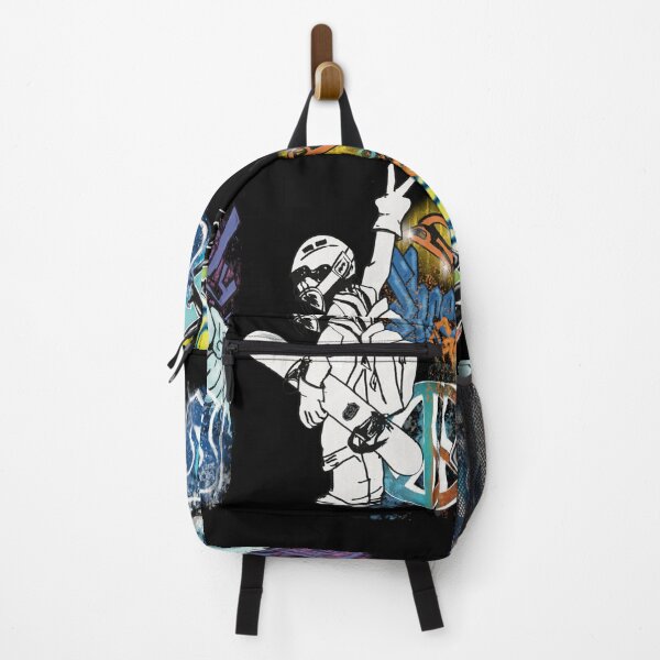 Item preview, Peace out snowboarder and graffiti designed and sold by Retired Esquire .