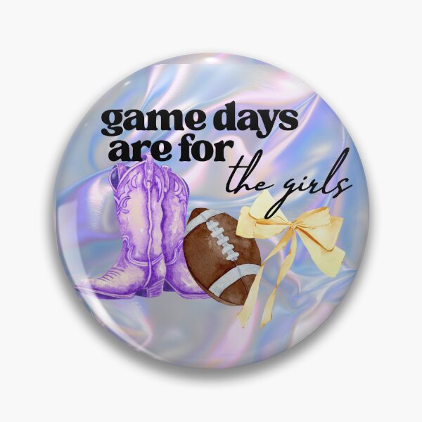Item preview, Gamedays are for the girls pearl designed and sold by alejapetit.