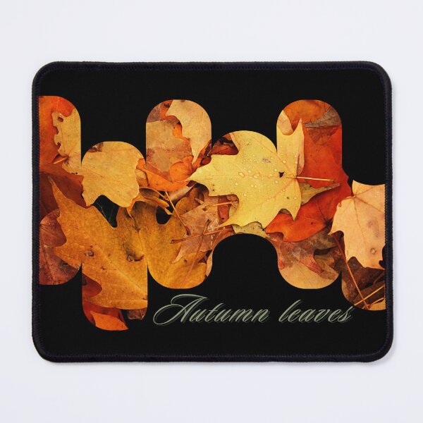 Item preview, Autumn Leaves Typography Design designed and sold by TimeLess..