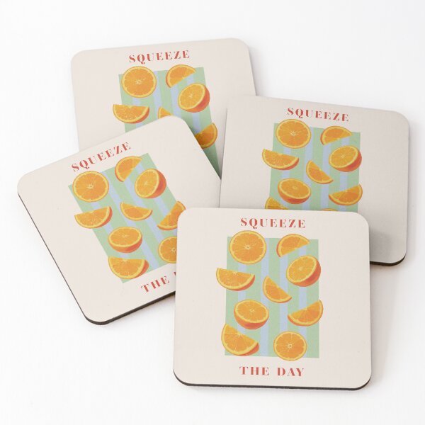 Item preview, Squeeze The Day Retro-Modern Vintage Grain designed and sold by reka-designs.